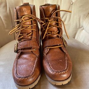 Leather Polo Ralph Lauren Boots